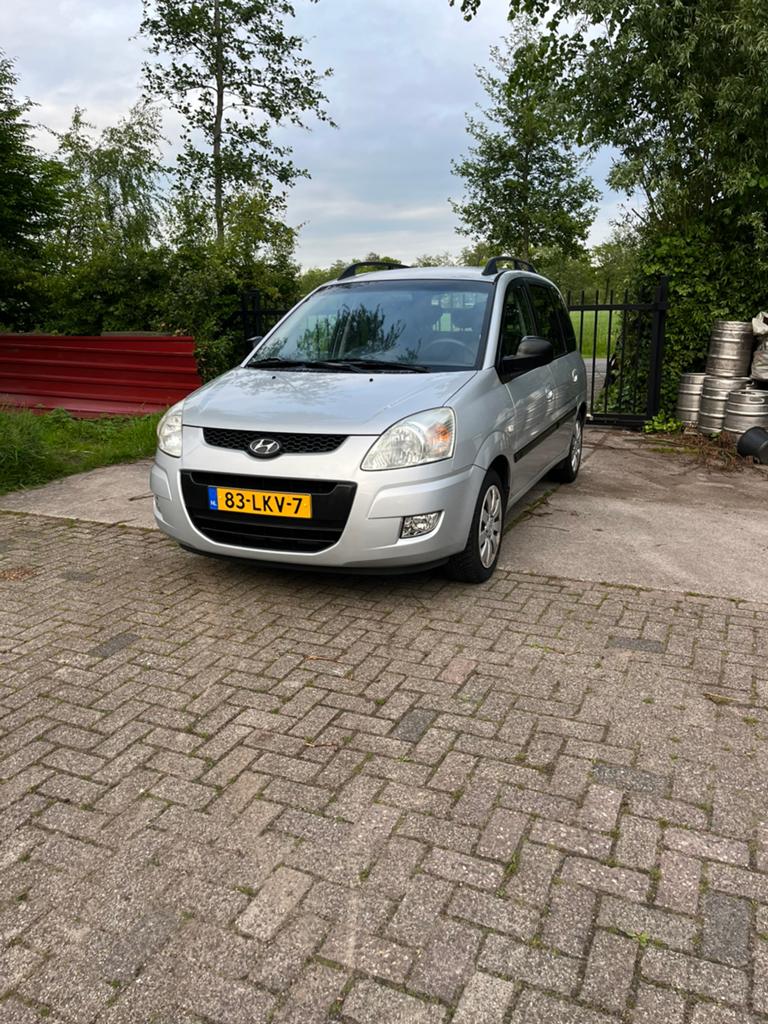 Hyundai Matrix 1.6 2010 Grijs, Auto's, Hyundai, Bedrijf, Matrix, Benzine, E, MPV, Handgeschakeld, Origineel Nederlands, Zilver of Grijs