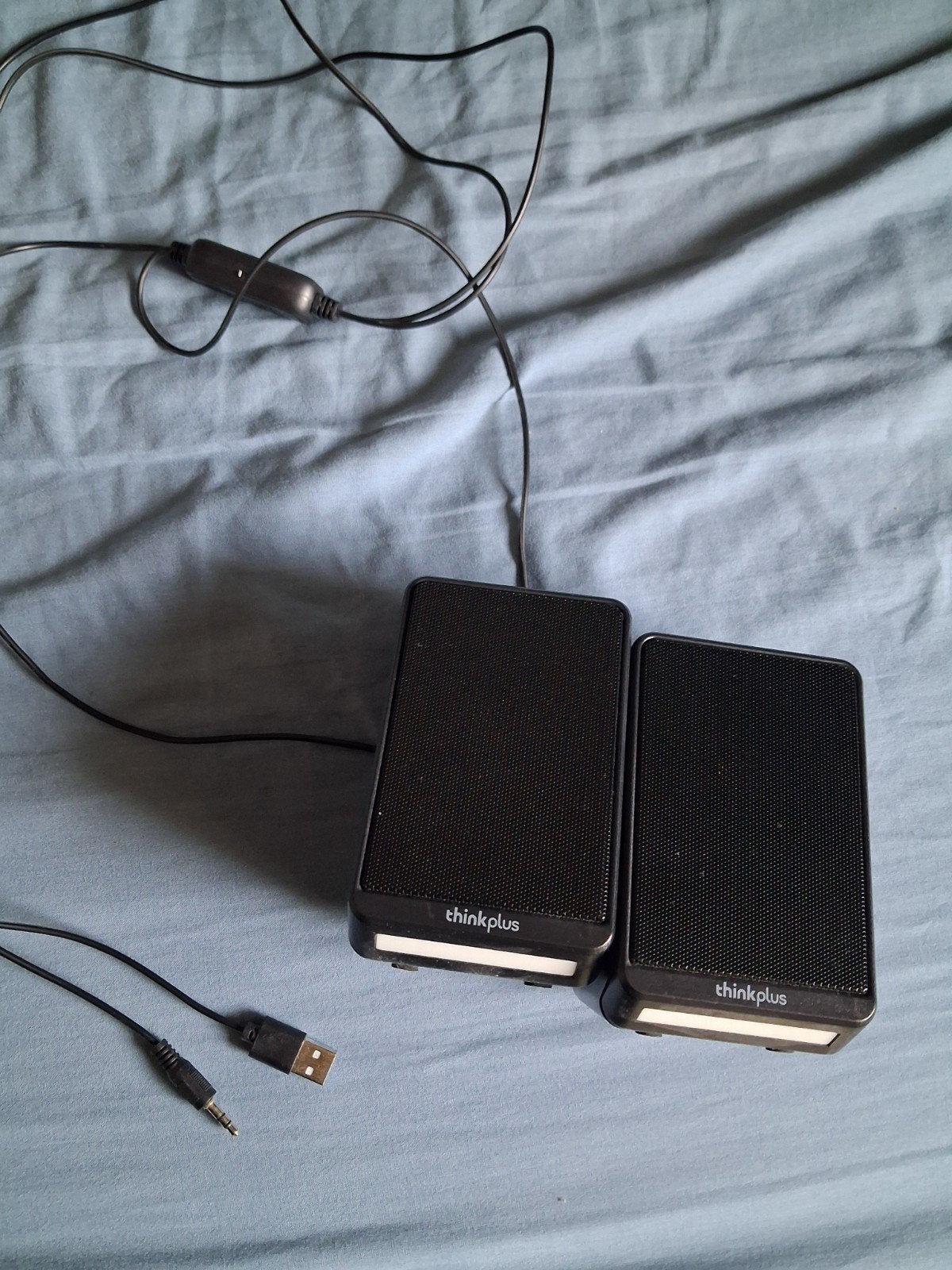 Thinkplus & Battletron Gaming Speakers - Gebruikt, Computers en Software, Ophalen of Verzenden, Gebruikt, Audiokanaal 2, Thinkplus, Battletron