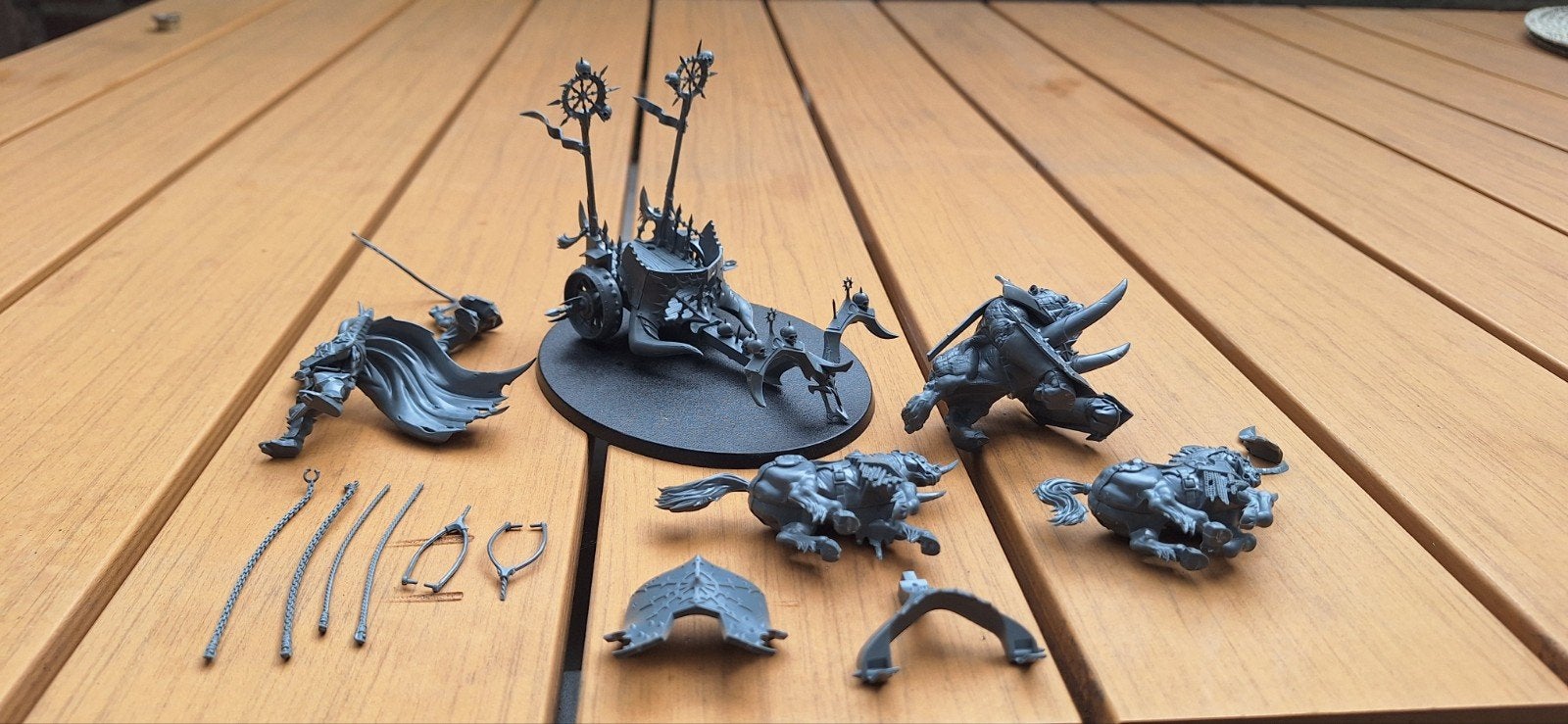 Chaos Chariot Slaves to Darkness, Ophalen of Verzenden, Zo goed als nieuw, Warhammer, Figuurtje(s)
