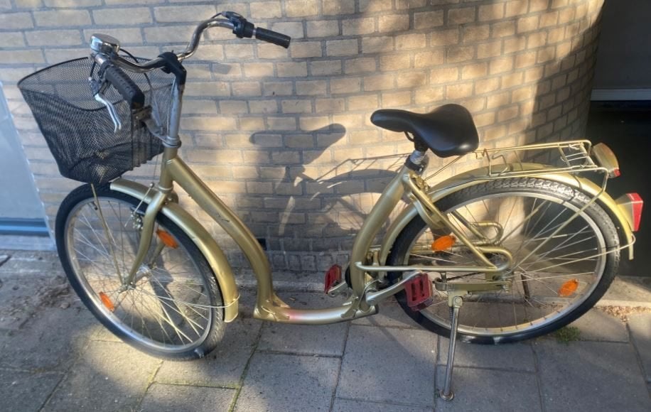 Station of studenten fiets dames meisjes model, functioneel, Fietsen en Brommers, Ophalen, Zo goed als nieuw, 20 inch, Versnellingen