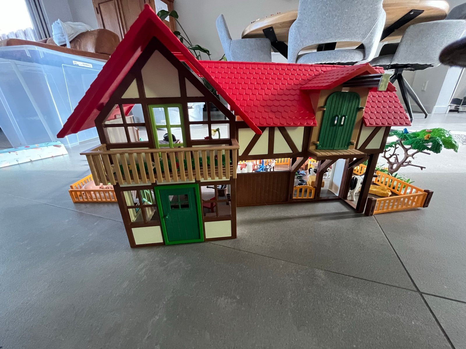 Grote Playmobil Boerderij met veel extra's, Ophalen of Verzenden, Gebruikt, Jongen of Meisje