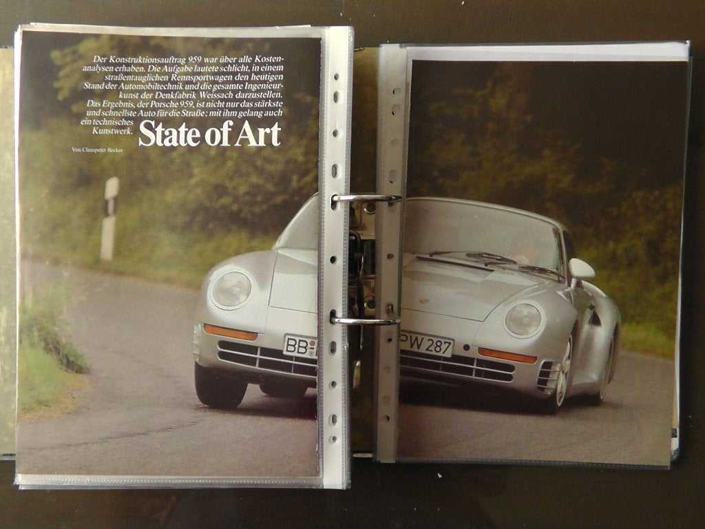 Porsche 959 ? Eerst 23x autotest lezen, Boeken, Ophalen, Gelezen, Porsche