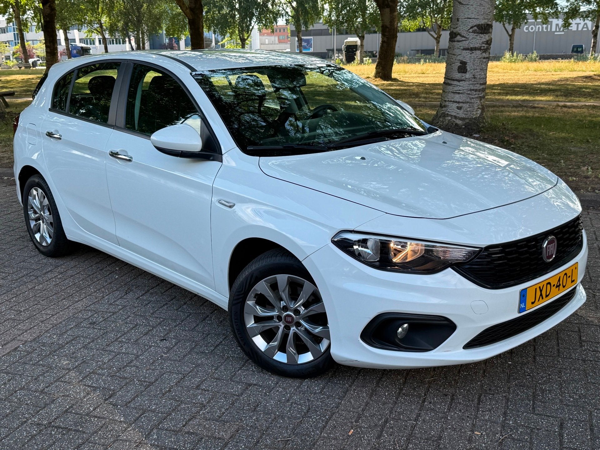 Fiat Tipo 1.4 Street, Auto's, Fiat, Voorwielaandrijving, Gebruikt, Euro 6, Wit