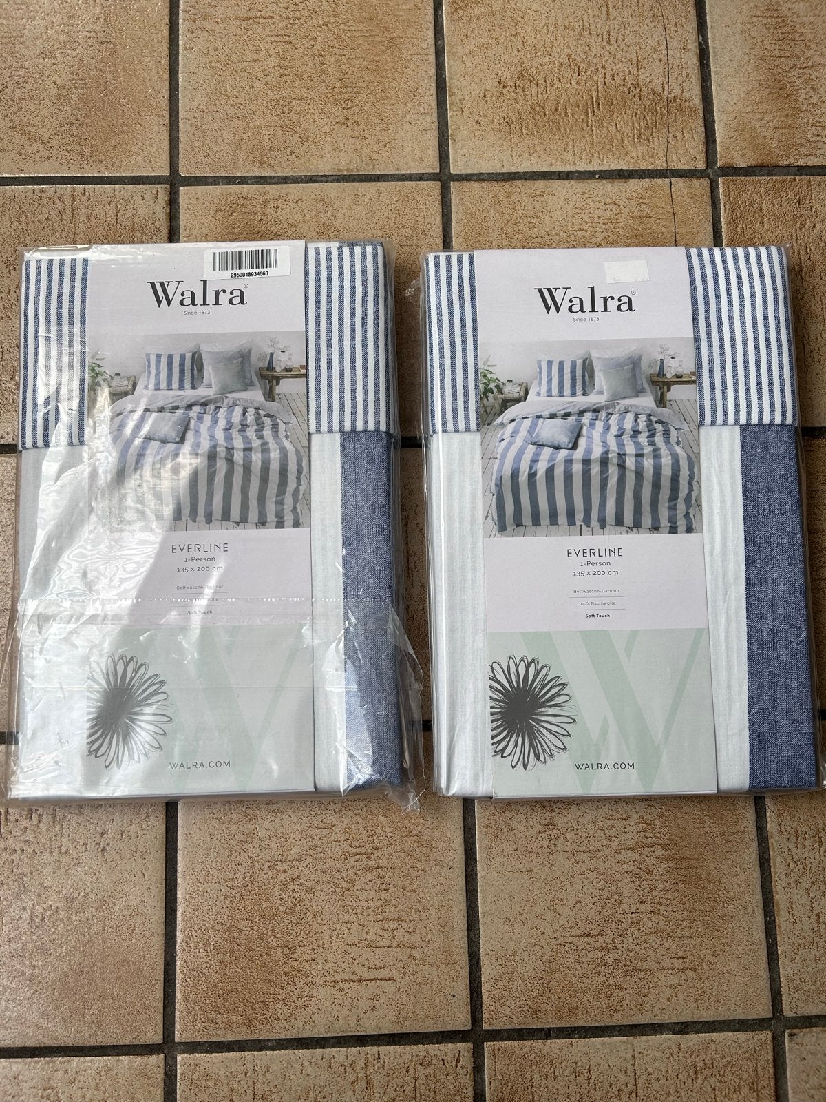 Walra Everline Dekbedovertrekken 1-persoons - Nieuw, Eenpersoons, Meerkleurig, Dekbedovertrek, Katoen