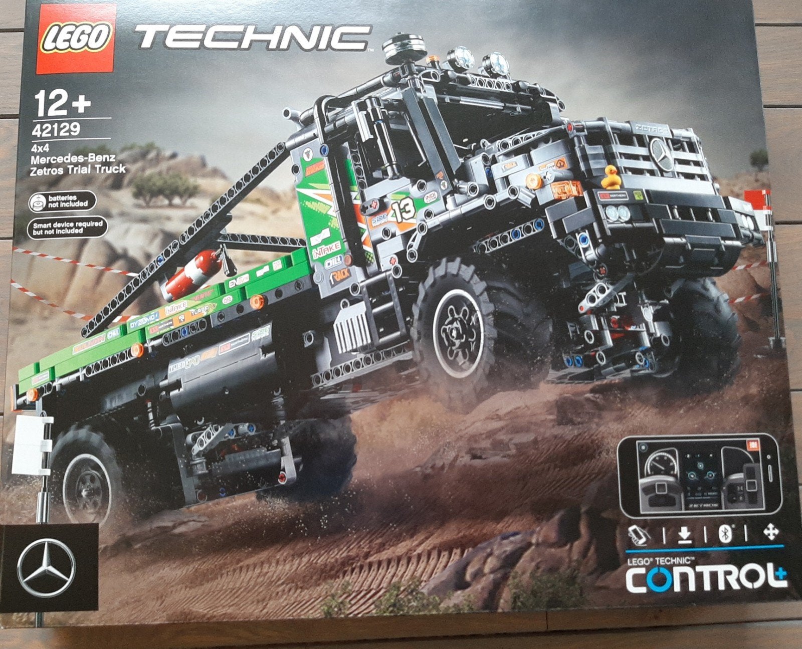 Lego Technic Mercedes-Benz zetros truck 42129  nieuw, Ophalen, Compleet, Lego, Nieuw