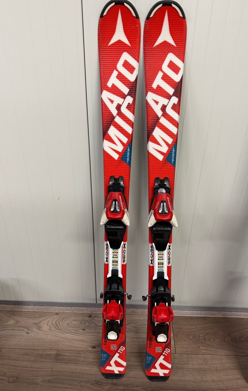 Atomic redster kinder ski’s 110 cm, Ophalen, Gebruikt, 100 tot 140 cm, Atomic