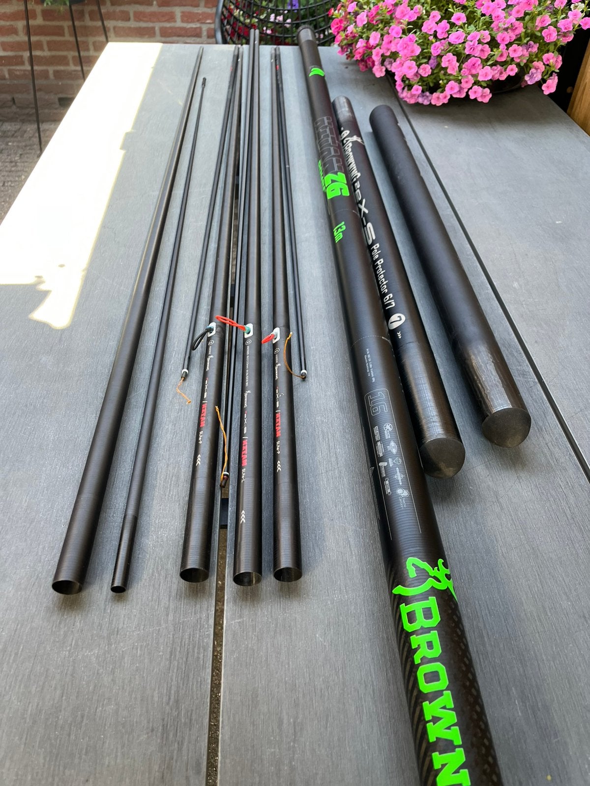 Browning XITAN Z 6 13 M pack in nieuwstaat, Ophalen, Zo goed als nieuw, Vaste hengel