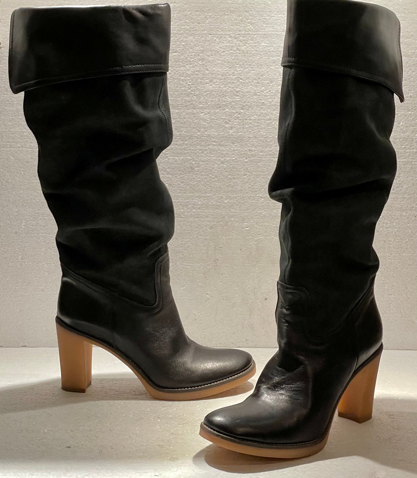 Bronx design hoge dames laarzen zwart 40, Kleding | Dames, Schoenen, Ophalen of Verzenden, Hoge laarzen