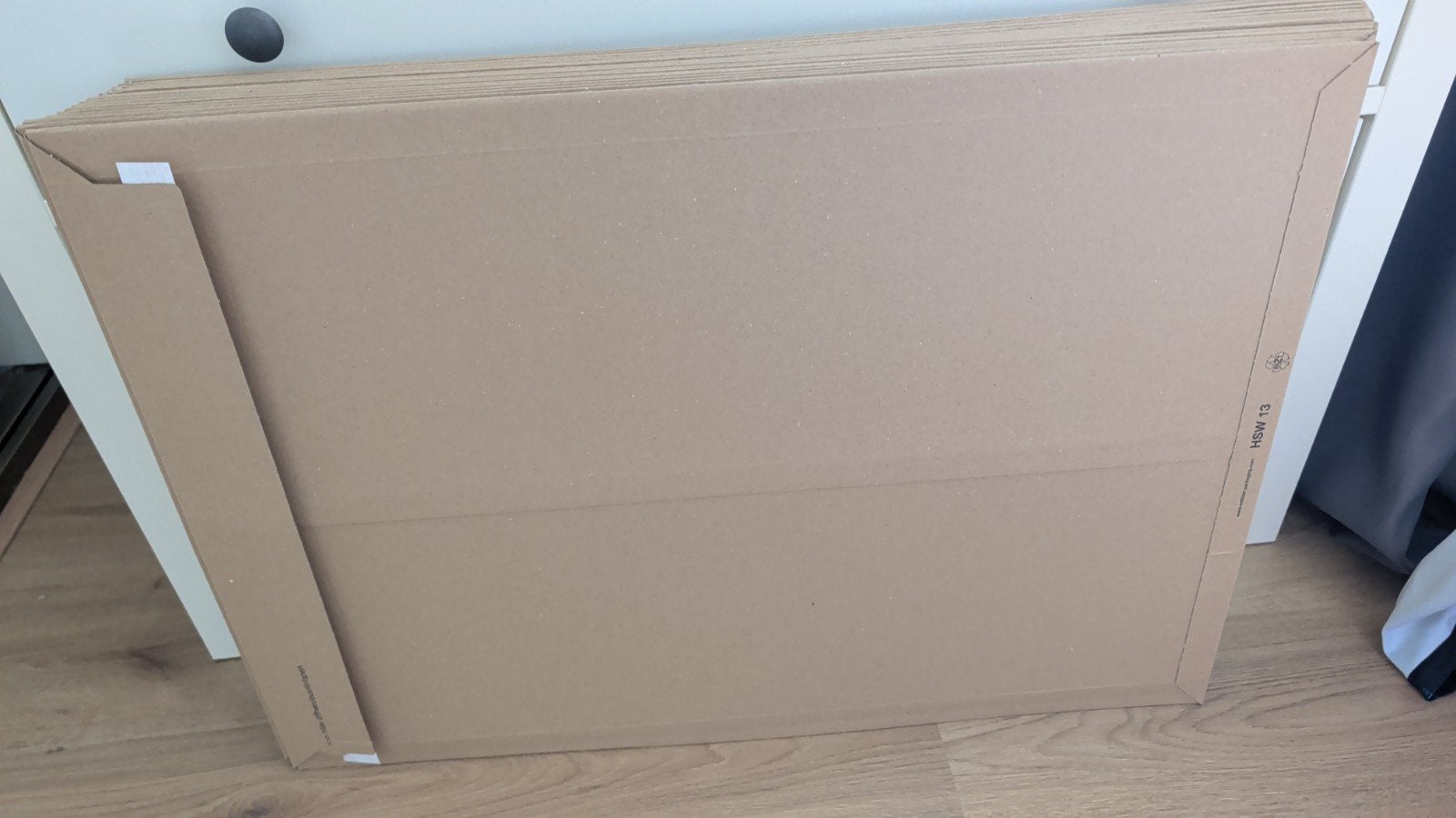 Ongebruikte kartonnen verzenddozen 100x70 cm, Ophalen