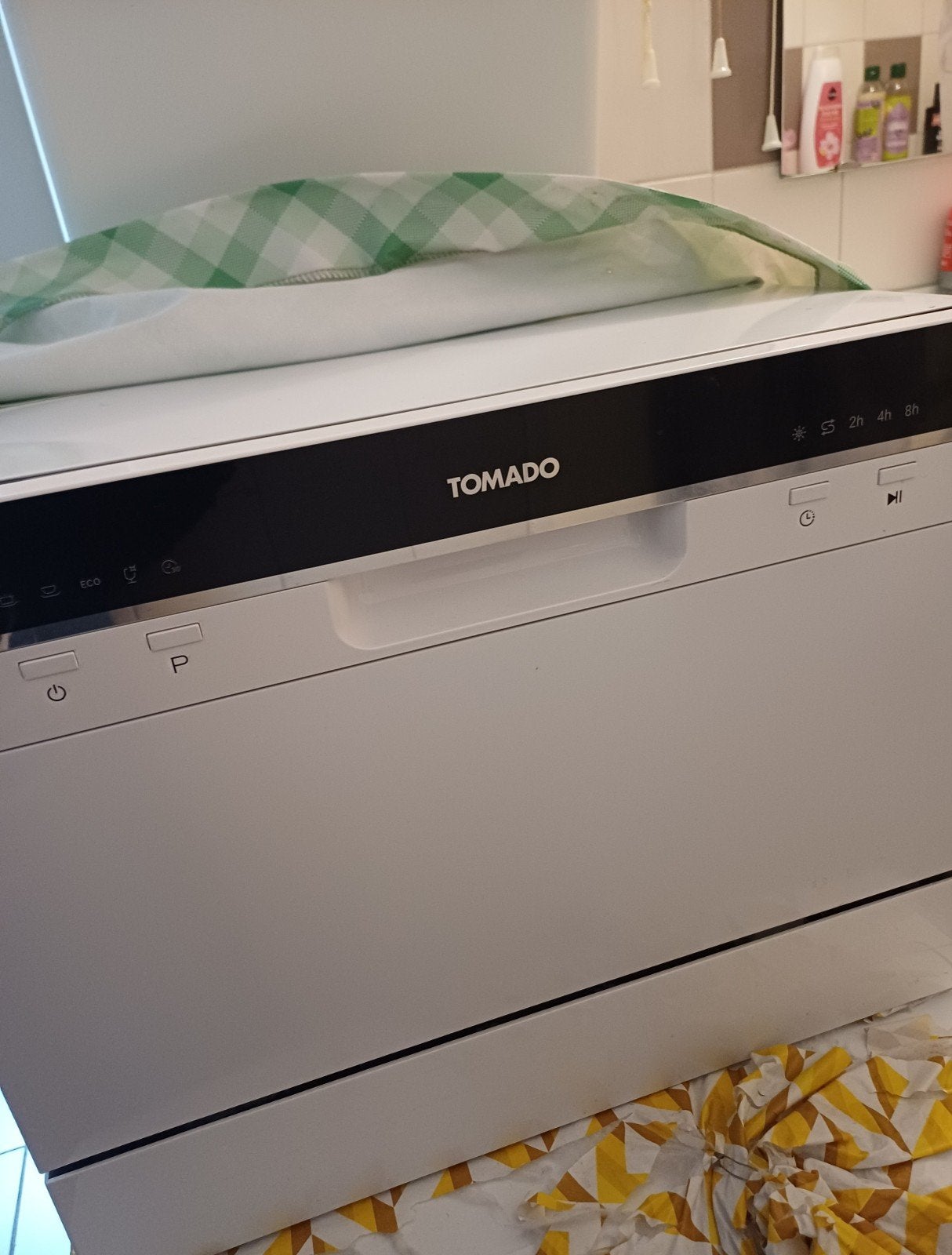 Tomado Mini Vaatwasser - Compact en Efficiënt, Ophalen