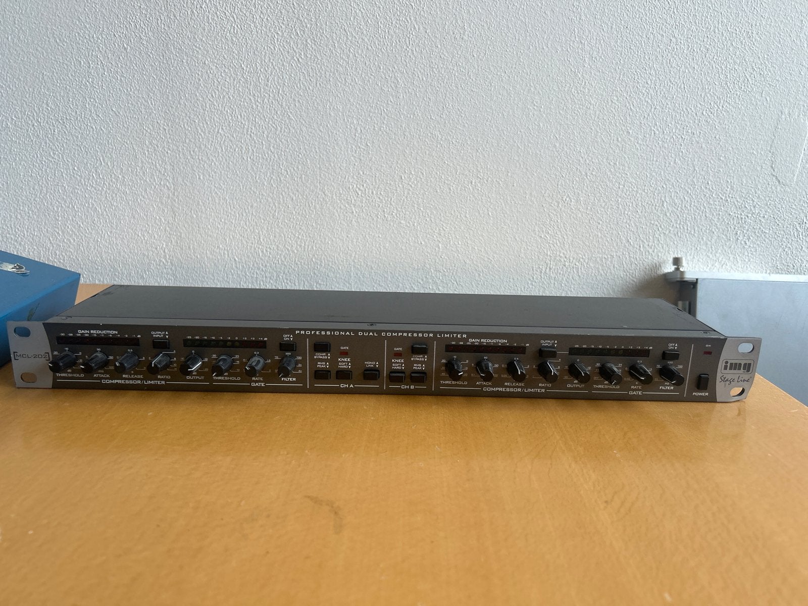 IMY Stage Line Professional Dual Compressor Limiter, Muziek en Instrumenten, Effecten, Ophalen, Gebruikt, Compressor