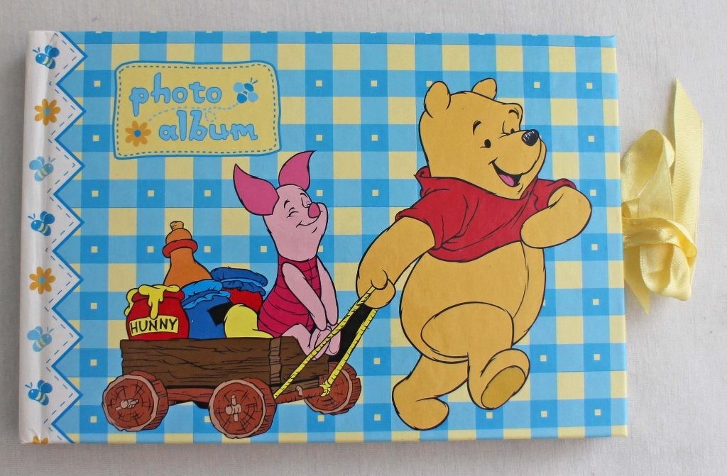 Winnie the Poeh FOTOALBUM, hard cover, zgan, baby foto's, Ophalen of Verzenden, Winnie de Poeh of vrienden, Zo goed als nieuw