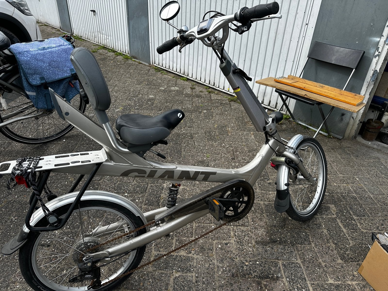 Giant Revive Ligfiets - Comfortabel en Uniek, Ophalen, Gebruikt, Velgrem, Versnellingen