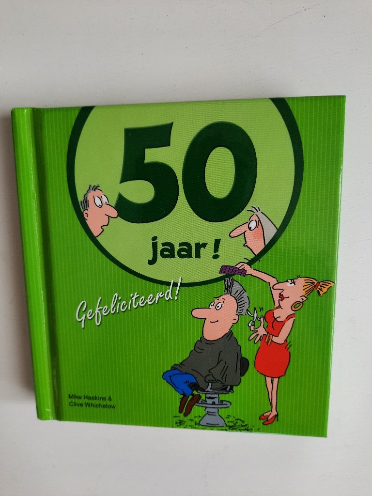 Mike Haskins & Clive Whichelow - 50 jaar! Gefeliciteerd, Ophalen of Verzenden, Zo goed als nieuw, Mike Haskins & Clive Whichelow