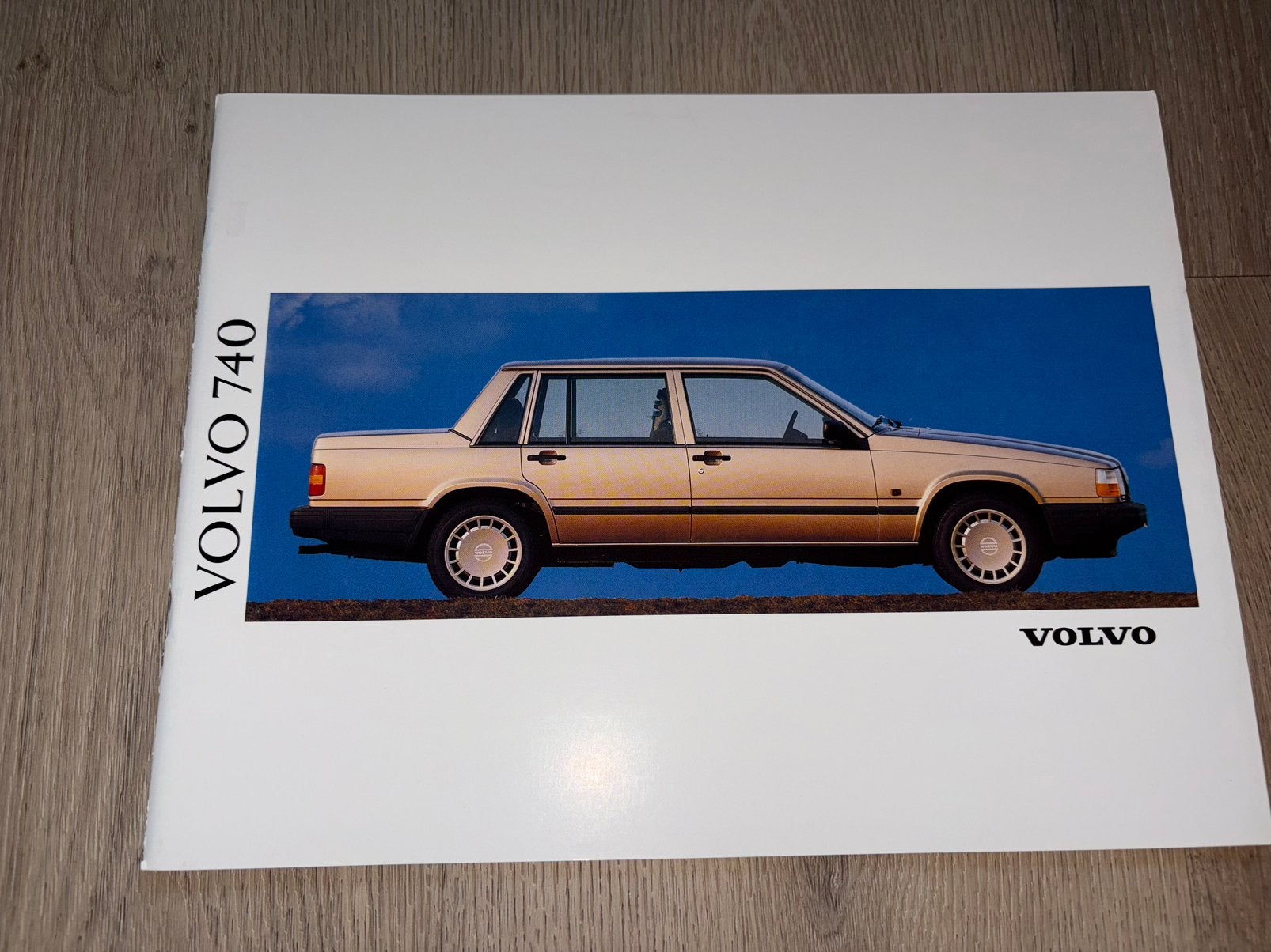 Folder Volvo 740 1991, Ophalen of Verzenden, Zo goed als nieuw, Volvo
