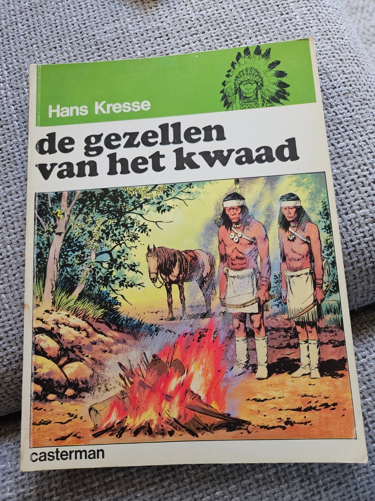 De Gezellen van het Kwaad - Hans Kresse (Casterman), Eén stripboek, Ophalen of Verzenden, Gelezen, Hans Kresse