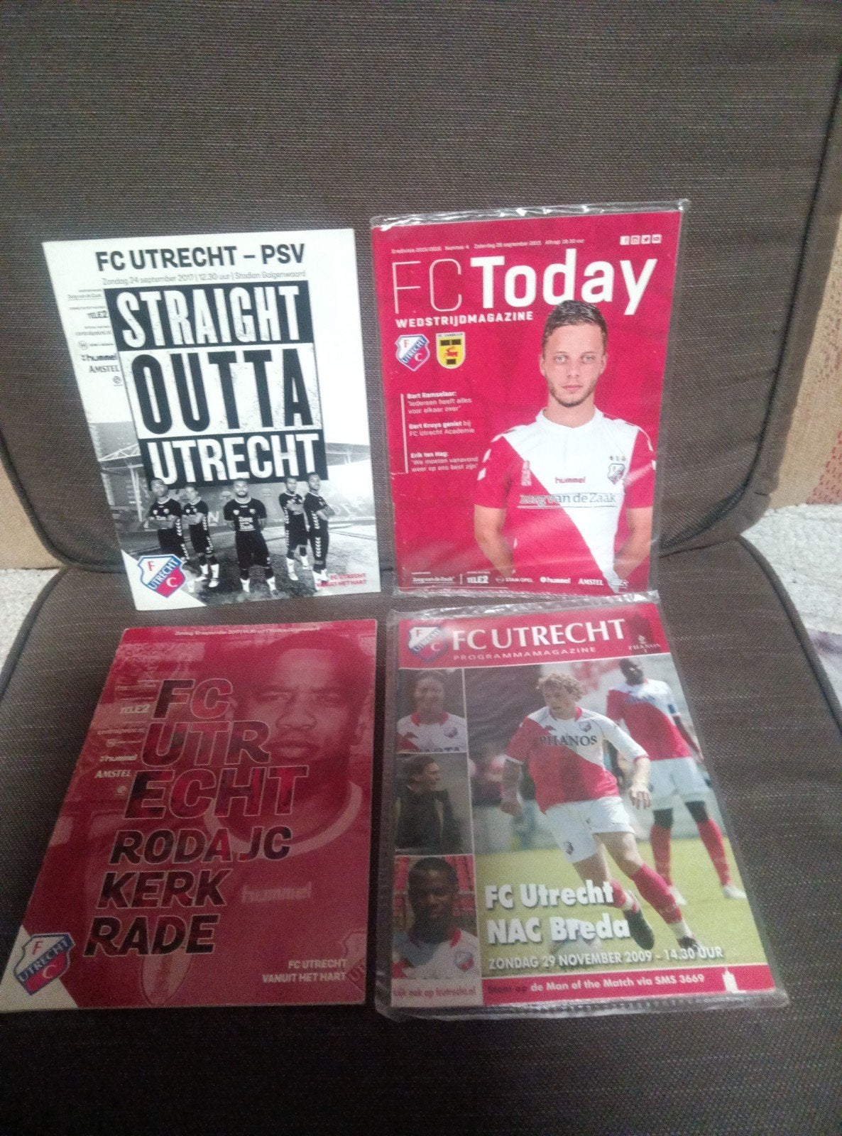 FC Utrecht Wedstrijdmagazines - Diverse Jaren, Ophalen of Verzenden, F.C. Utrecht
