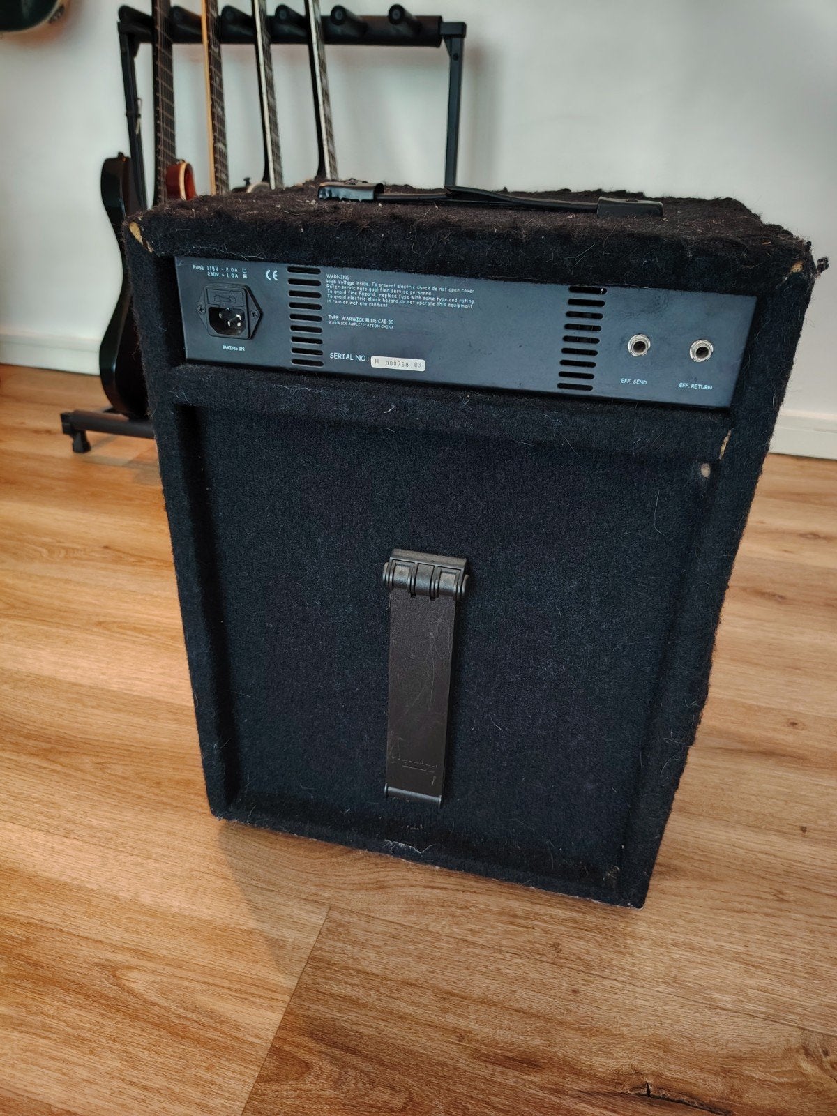 Warwick Blue Cab 30, Ophalen, Gebruikt, Basgitaar, Minder dan 50 watt