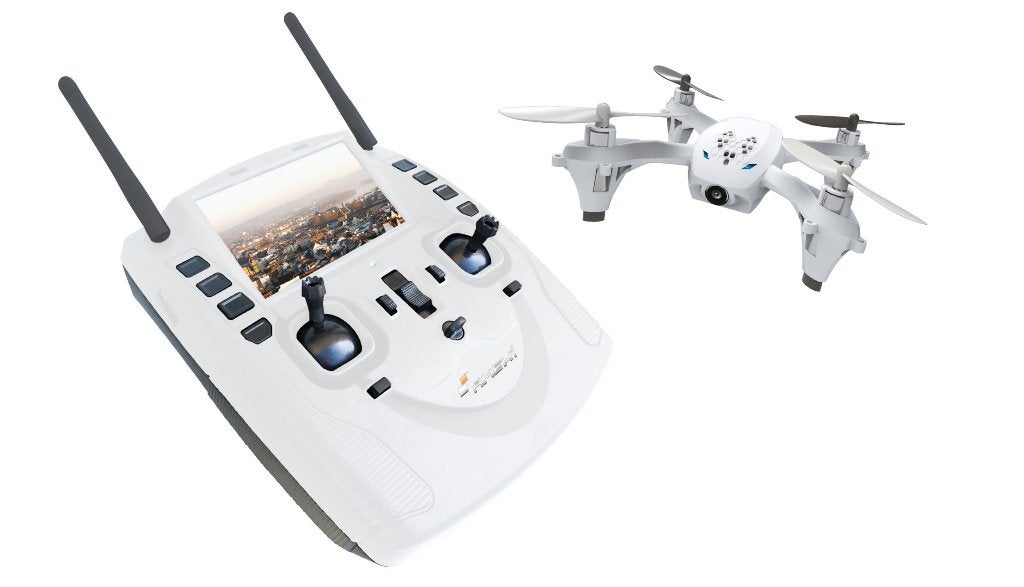 AM X-FOUR FPV DRONE Copter Inclusief Gyro En LCD Display, Ophalen of Verzenden, Nieuw, Elektro, RTF (Ready to Fly)