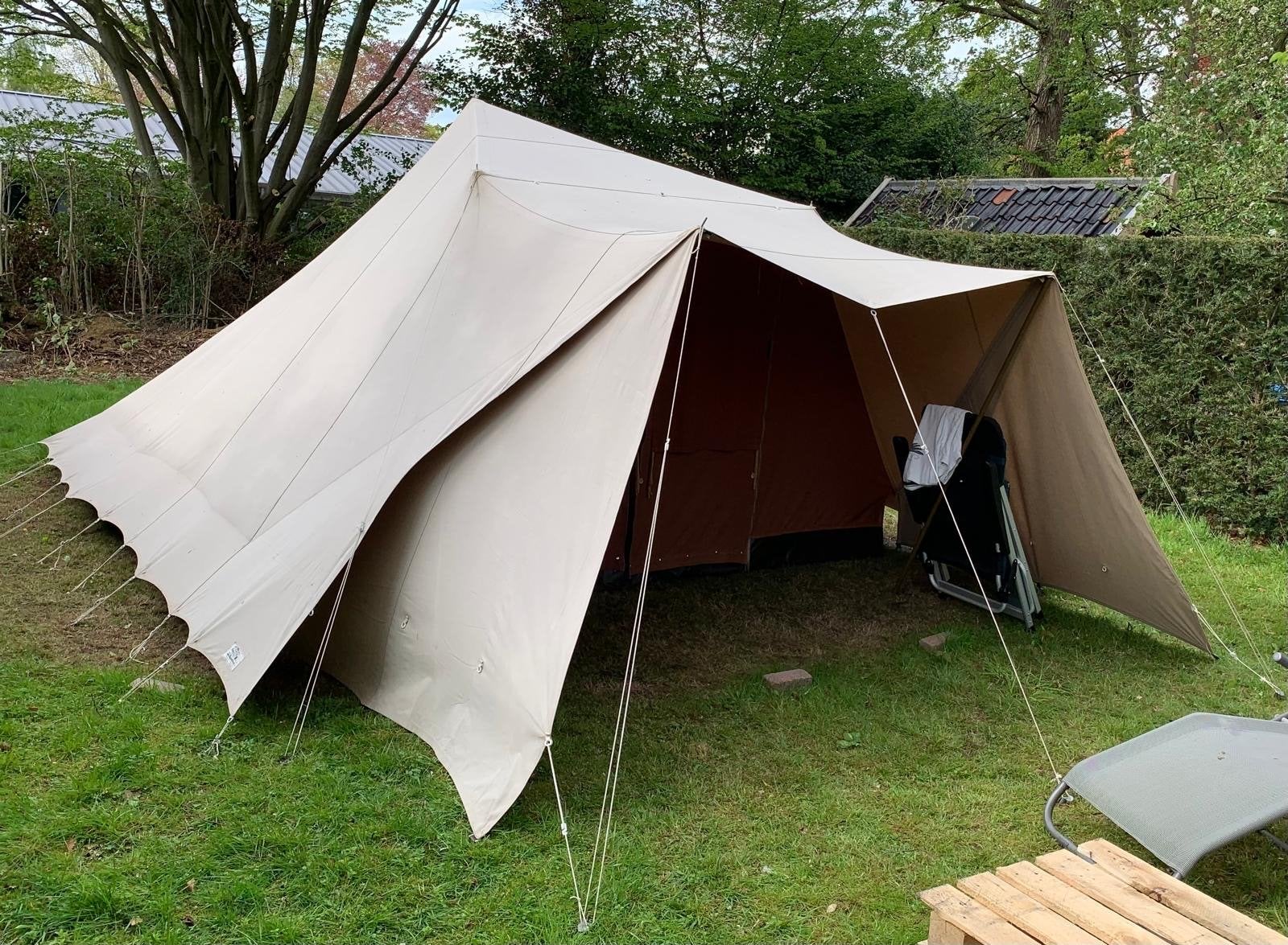 Klassieke Randstad Bunzing tent, Ophalen, Gebruikt, Tot en met 4