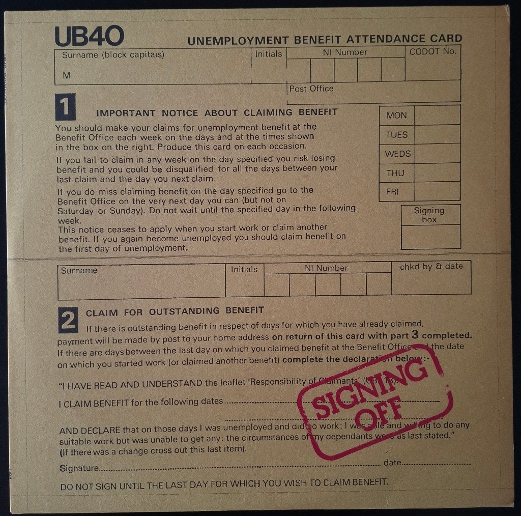 UB40: Signing of UB40  Lp vinyl, Cd's en Dvd's, LP, Ophalen of Verzenden, Zo goed als nieuw, 12 inch