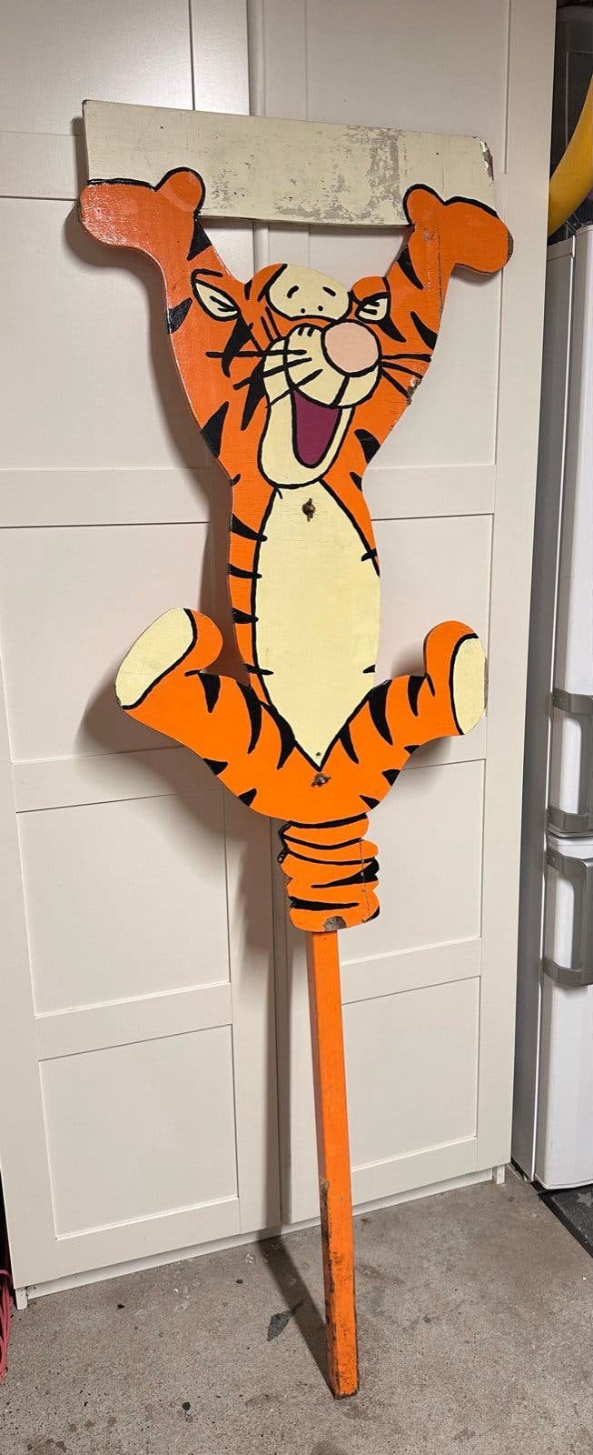 Vintage Disney Teigetje geboortebord, Ophalen, Gebruikt