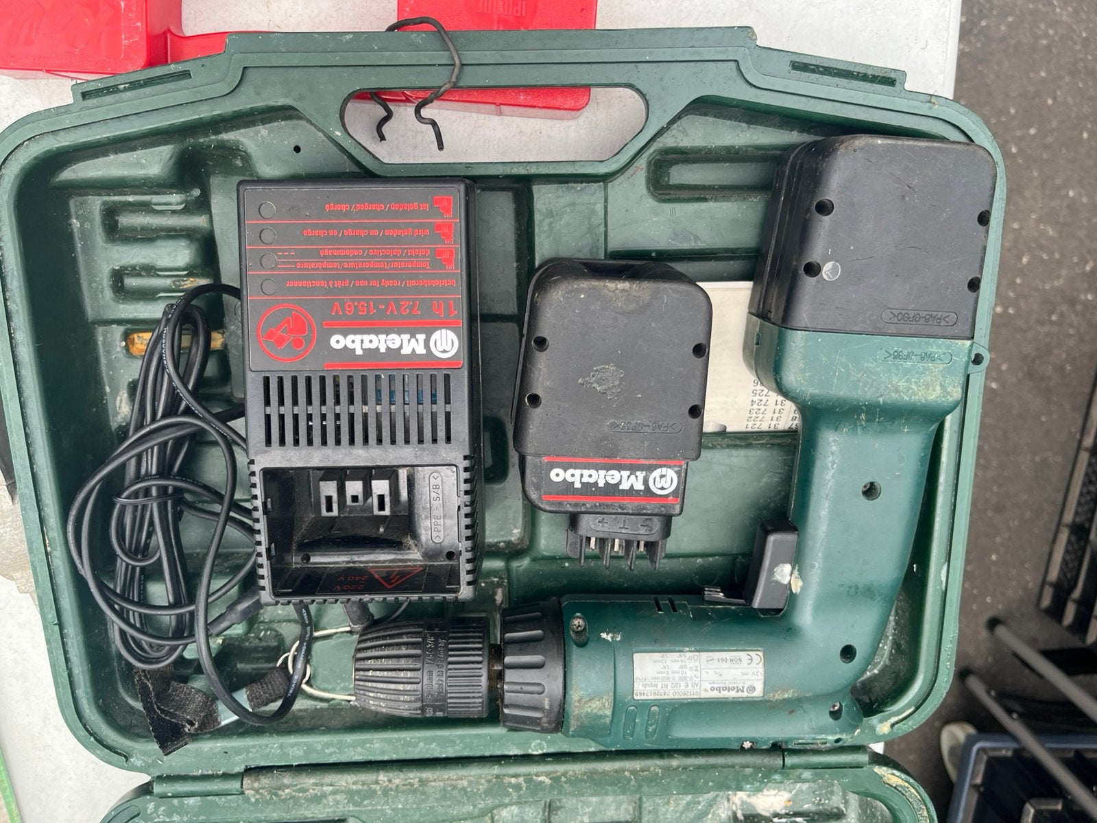 Metabo accu schroef machine, Ophalen, Zo goed als nieuw, Boor- en Schroefmachine