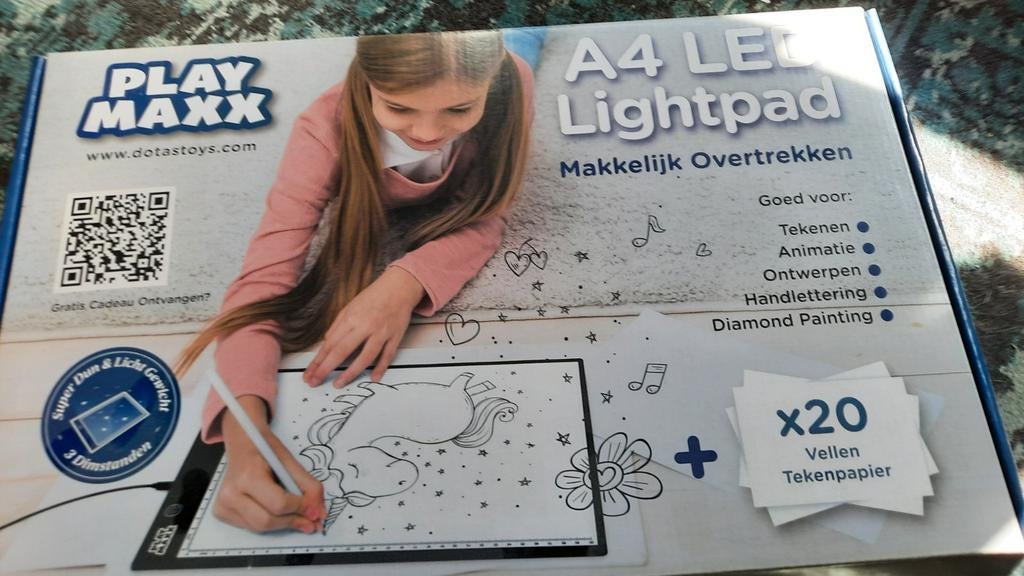 PLAY MAXX A4 LED Lightpad, Ophalen, Nieuw