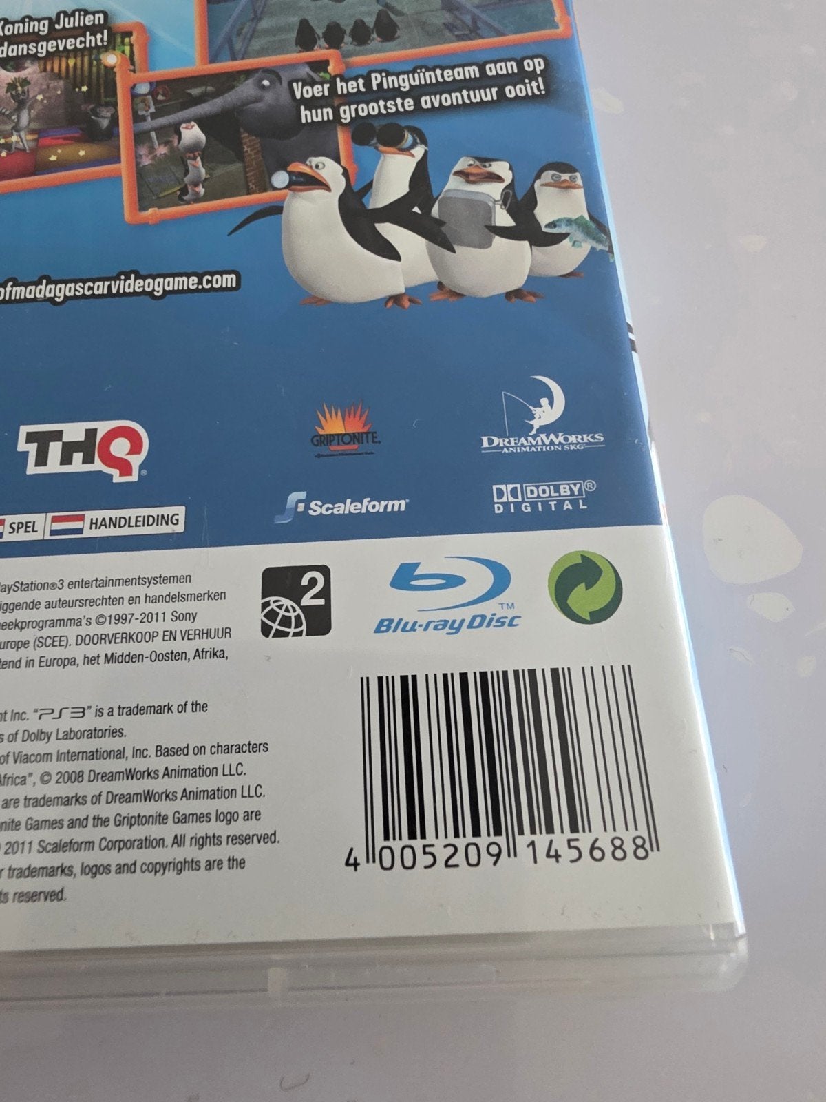 De Pinguins van Madagascar Dr. Blowhole keert weer Terug, PS, Avontuur en Actie, 1 speler, Ophalen of Verzenden, Zo goed als nieuw