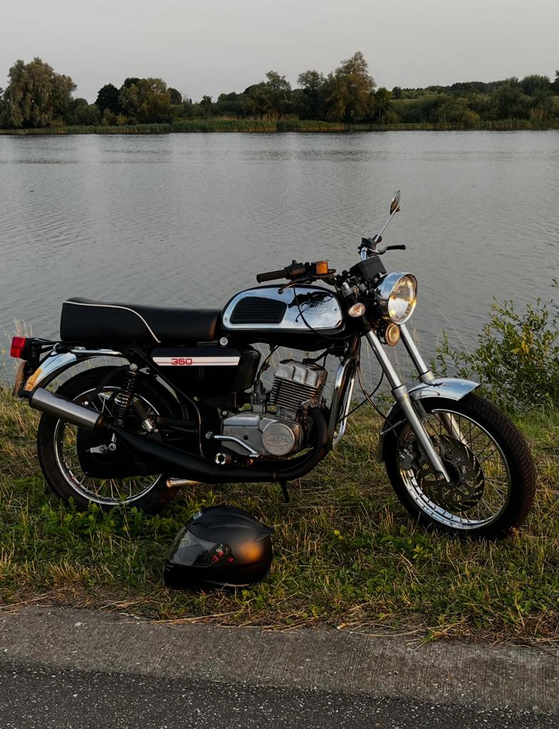 Jawa retro 350 2 cilinder tweetakt nieuw !!! Oldtimer