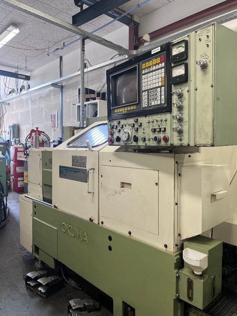 OKUMA LB15, Ophalen, Metaaldraaibank, Computergestuurd (Cnc), Gebruikt