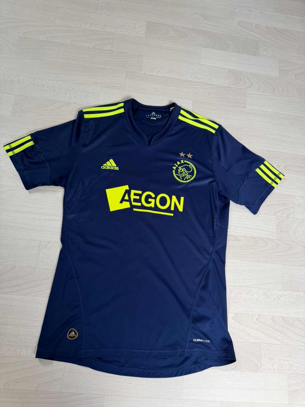 Ajax uitshirt 2010/2011 maat M, Ophalen of Verzenden, Zo goed als nieuw, Shirt