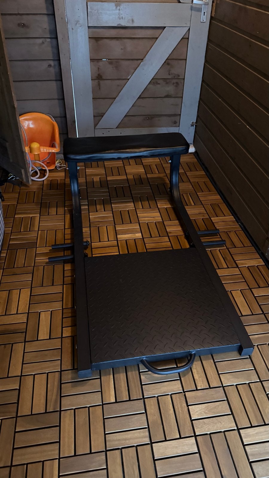 PT Essentials Hip Thrust Bench - Zo goed als nieuw, Sport en Fitness, Fitnessapparatuur, Ophalen, Overige typen, Zo goed als nieuw