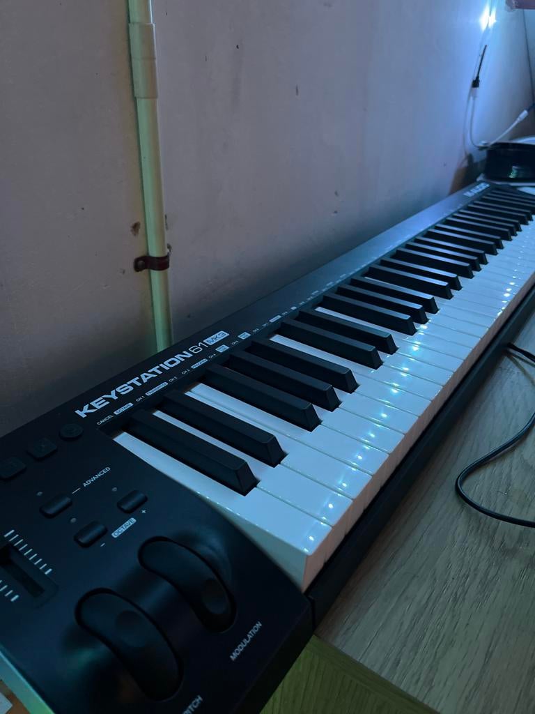 M-Audio Keystation 61 MK3 MIDI Keyboard Controller, Overige merken, 61 toetsen, Ophalen of Verzenden, Zo goed als nieuw