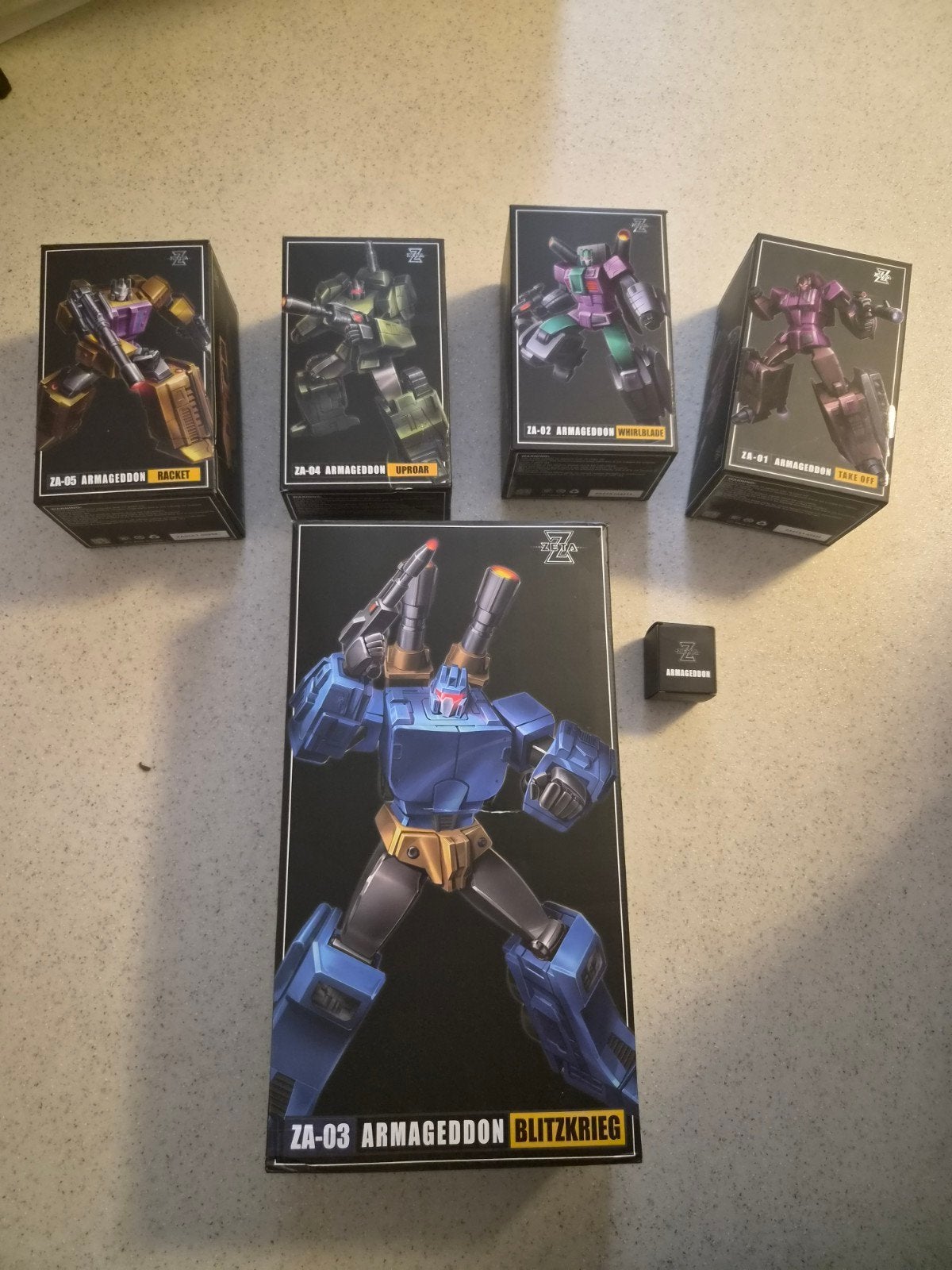 Zeta Toys ZA-01/ZA-05  Armageddon Bruticus Transformers, Overige generaties, Ophalen, Nieuw