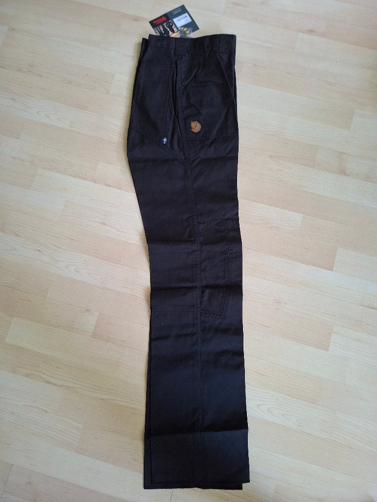 Fjallraven Lady zomer outdoor broek, Maat 38/40 (M), Zwart, Ophalen of Verzenden, Lang