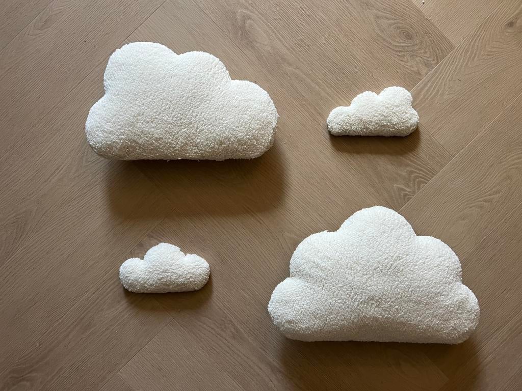Luchtballon wolken teddy lampje babykamer Lichtjesenlachjes, Ophalen, Zo goed als nieuw, Overige typen