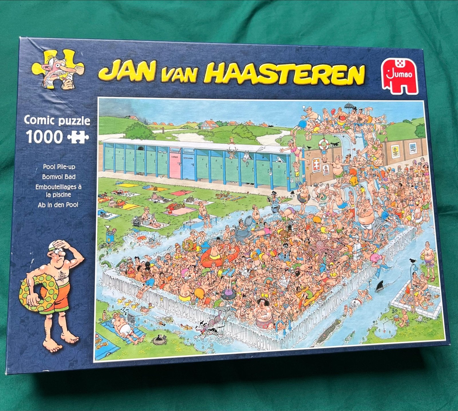 Jan van Haasteren Puzzel 1000 stukjes, Ophalen of Verzenden, 500 t/m 1500 stukjes, Zo goed als nieuw, Legpuzzel