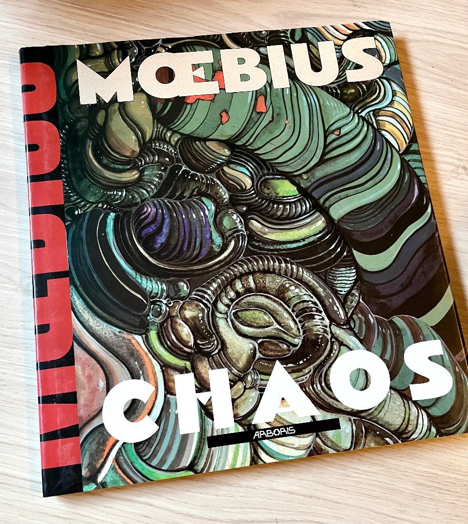 Moebius Chaos - hardcover met stofomslag, Eén stripboek, Ophalen of Verzenden, Zo goed als nieuw, Moebius (Jean Giraud)