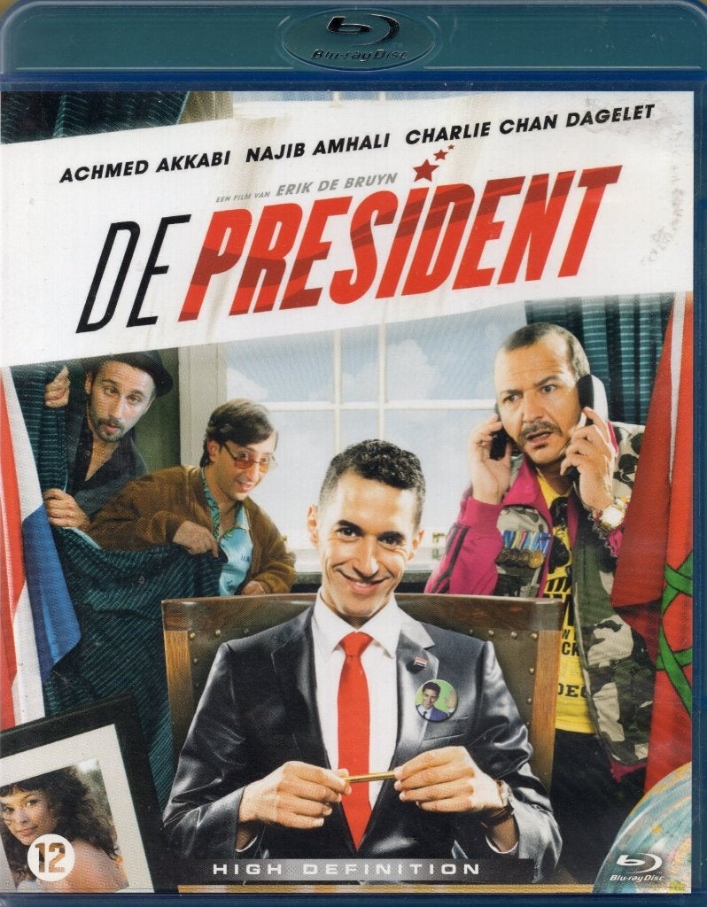 De President - Najib Amhali Blu-ray 8716777936924, Film, Drama, Zo goed als nieuw, Blu-ray