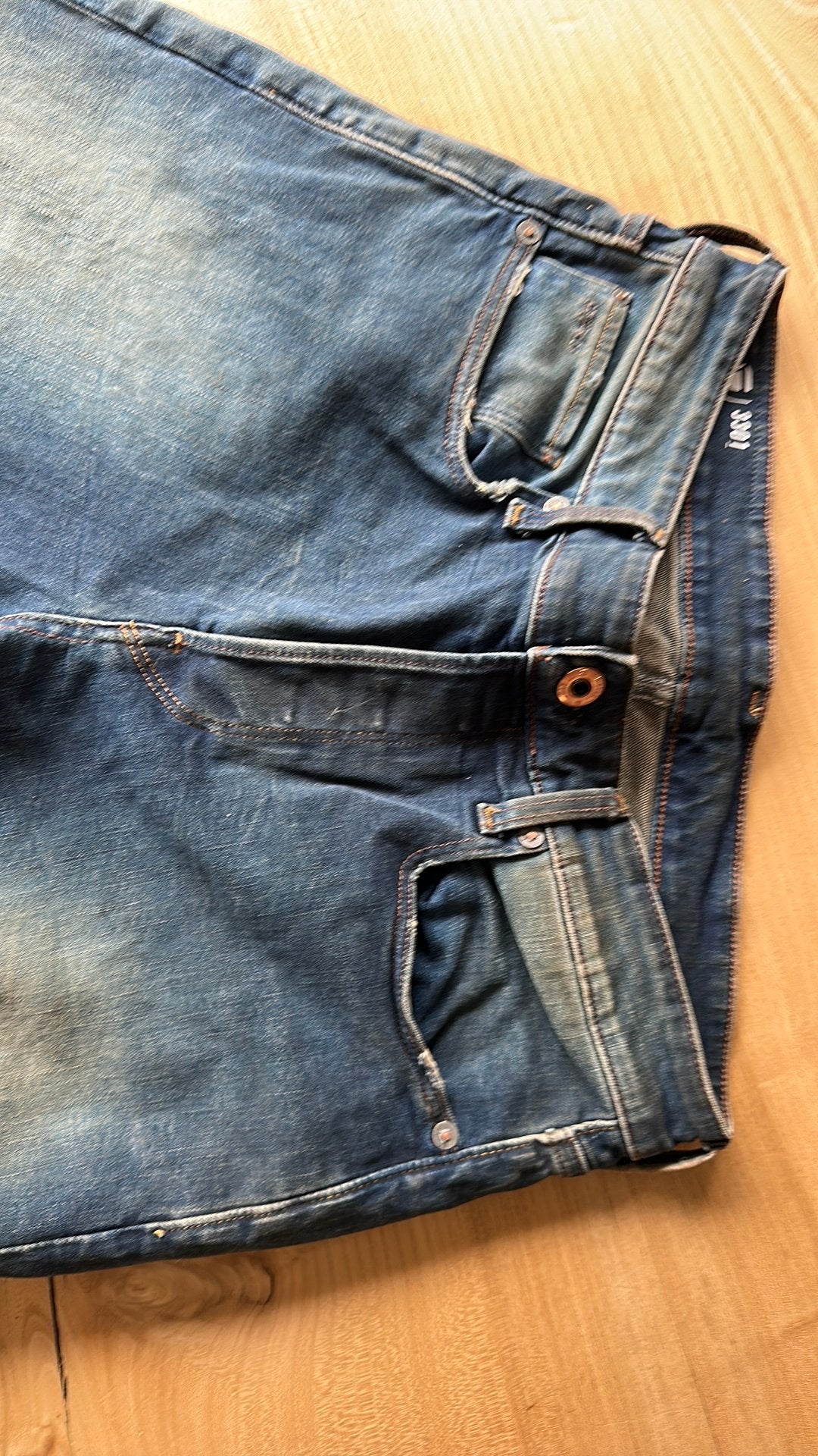 G star spijkerbroek maat 30 lengte 34, Kleding | Heren, Ophalen of Verzenden, Zo goed als nieuw, Blauw, W32 (confectie 46) of kleiner
