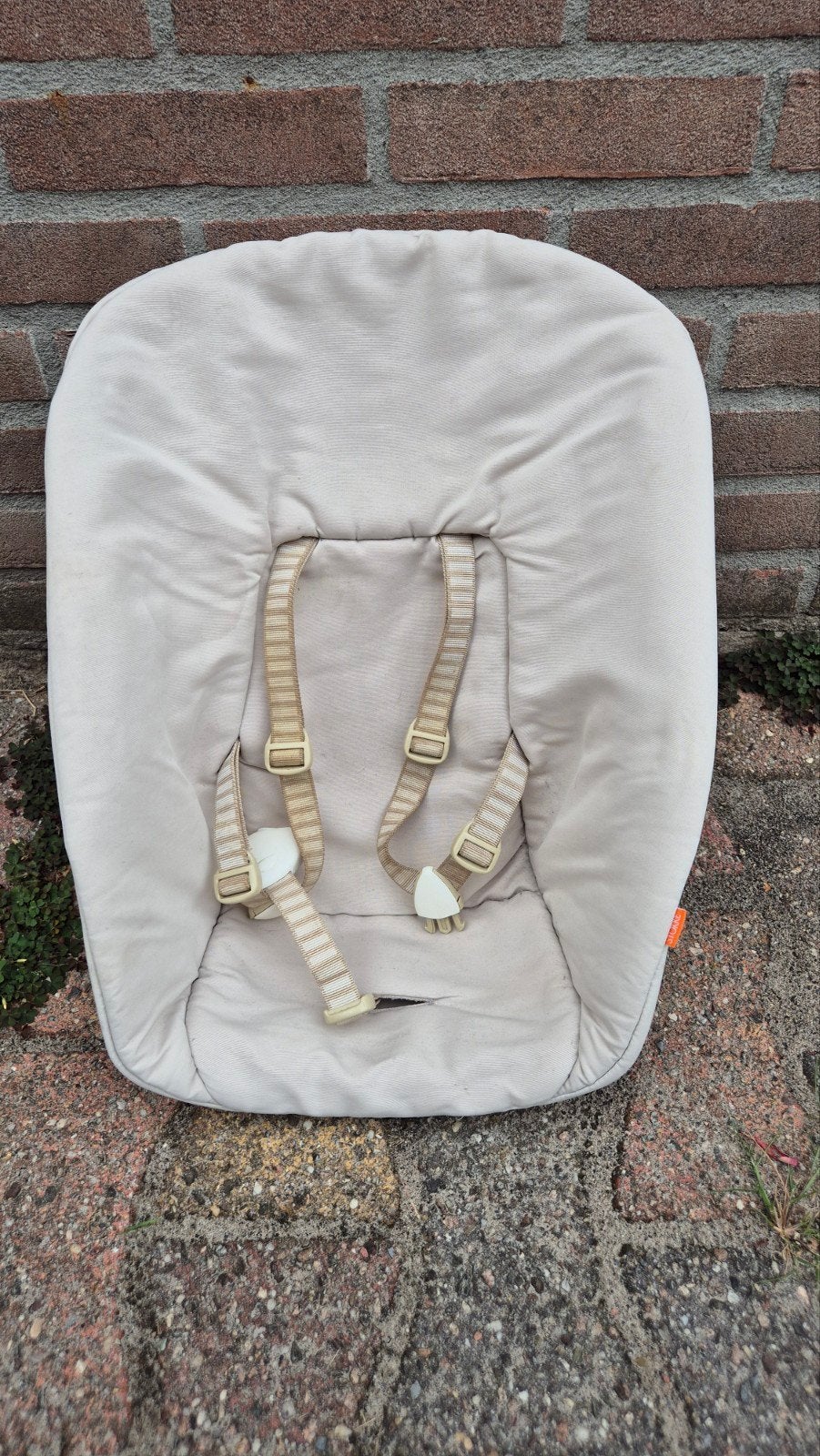 Stokke Tripp Trapp Newborn Set met Ukje hoes, Ophalen of Verzenden, Gebruikt, Meegroeistoel, Gordel(s)