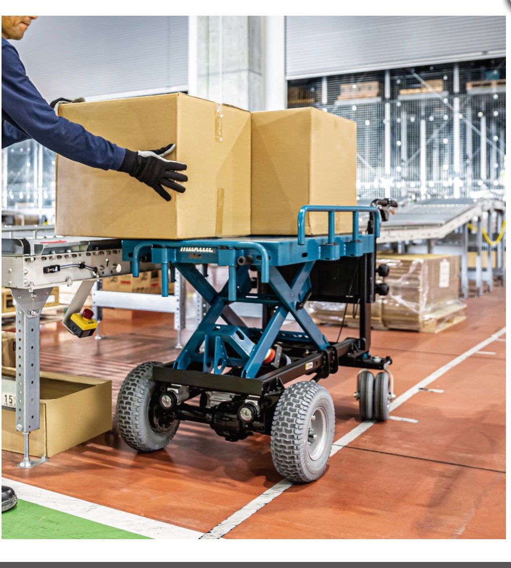 Makita DCU601Z Accu Kruiwagen/schaarlift transportwagen, 100 liter of meer, Ophalen, Nieuw, Transportkar