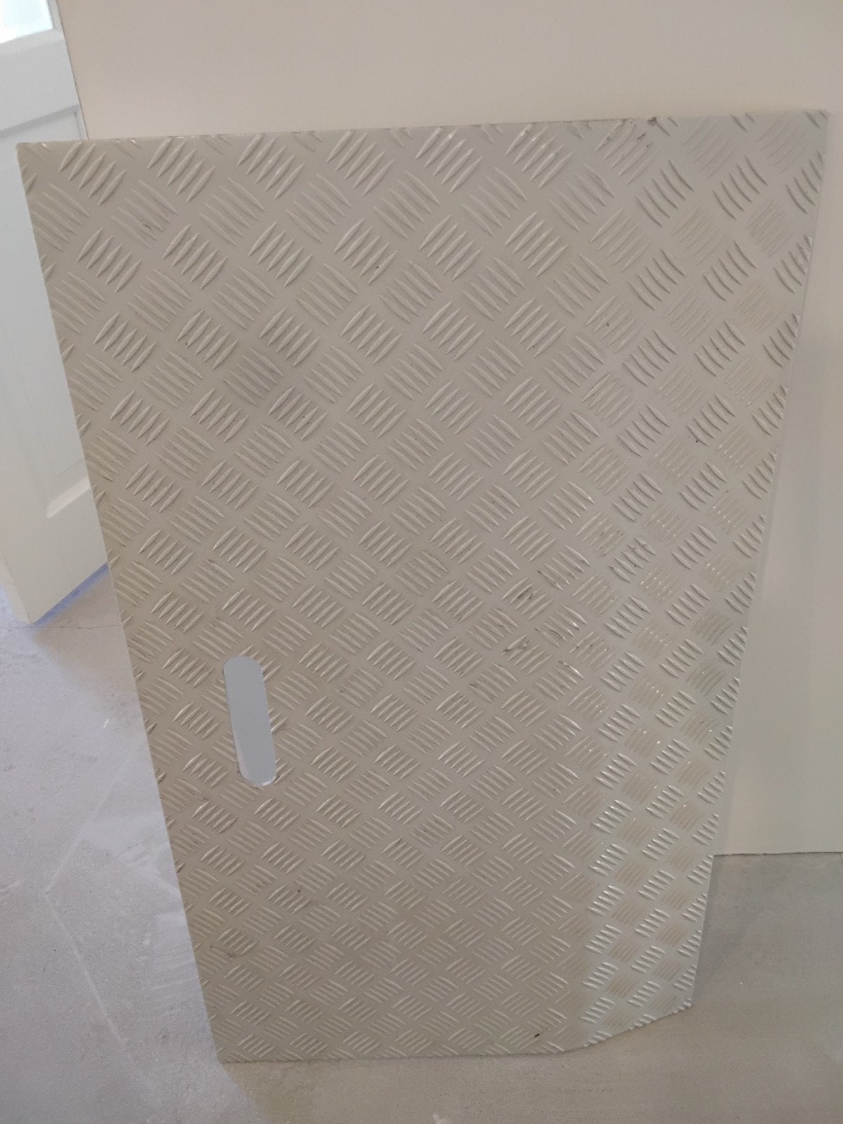 Aluminium rijplaat / drempelhulp, Ophalen, Gebruikt