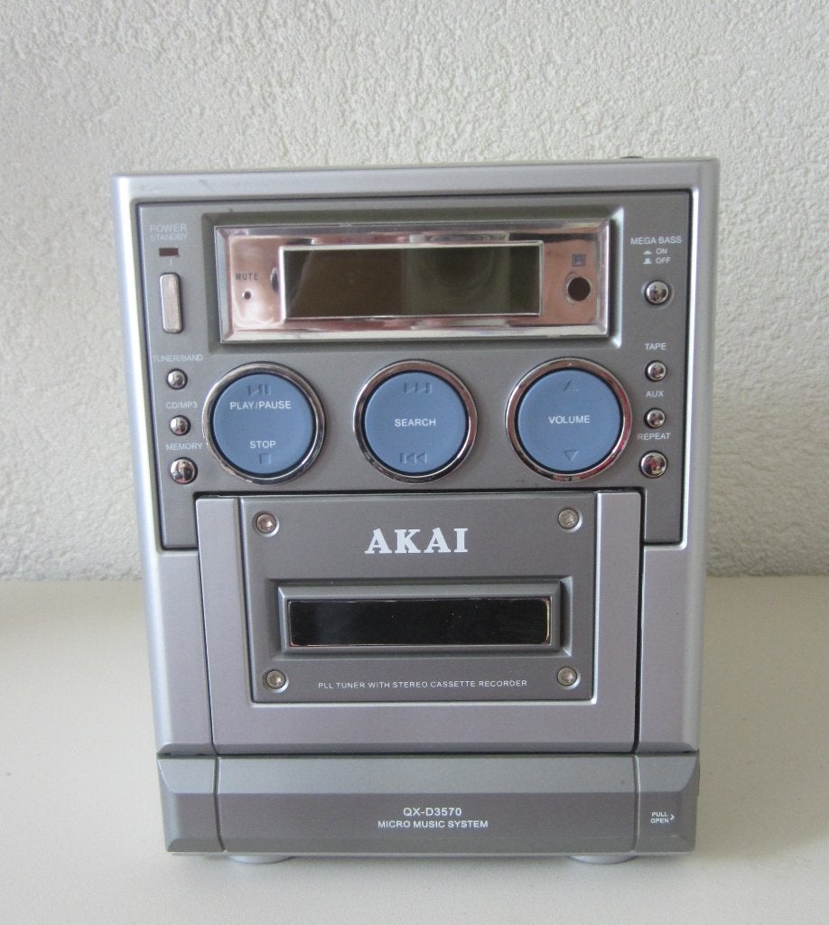 AKAI QX D 3570 MICRO MUSIC SYSTEEM, Ophalen, Gebruikt, Akai