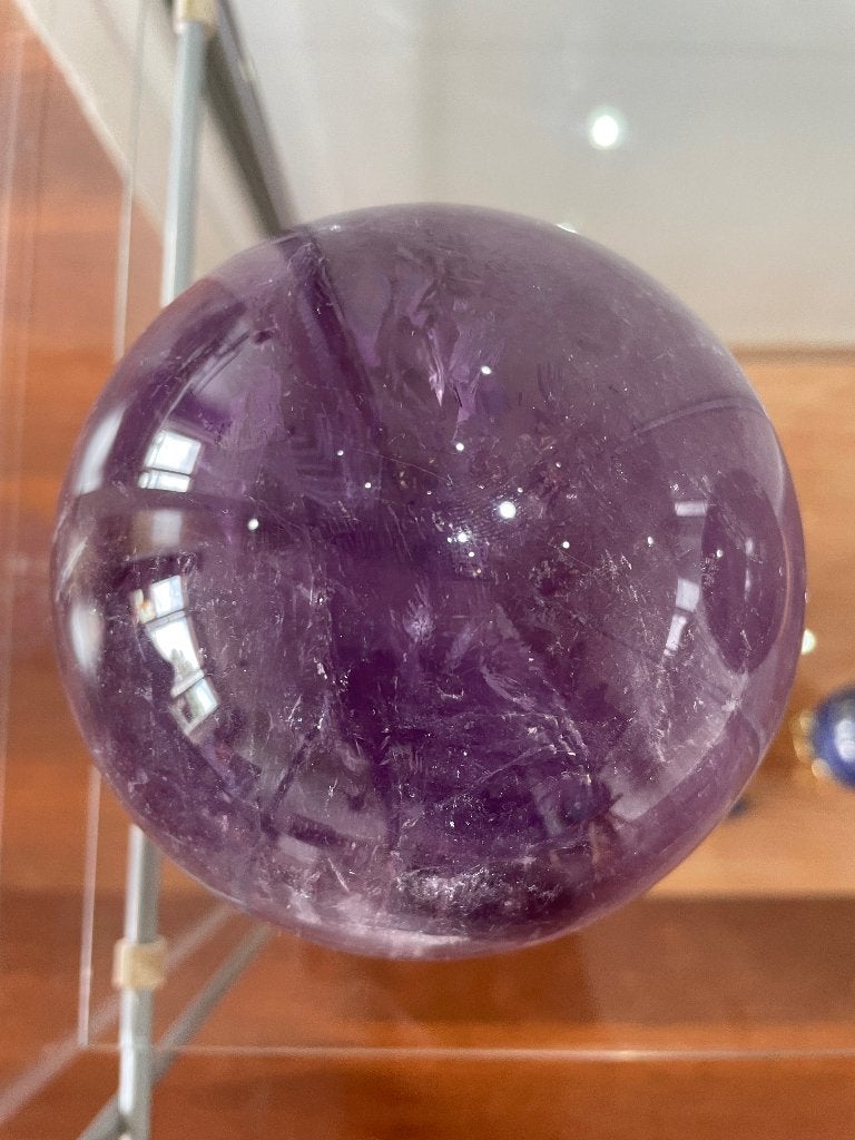 Grote amethist bol, Ophalen of Verzenden, Mineraal