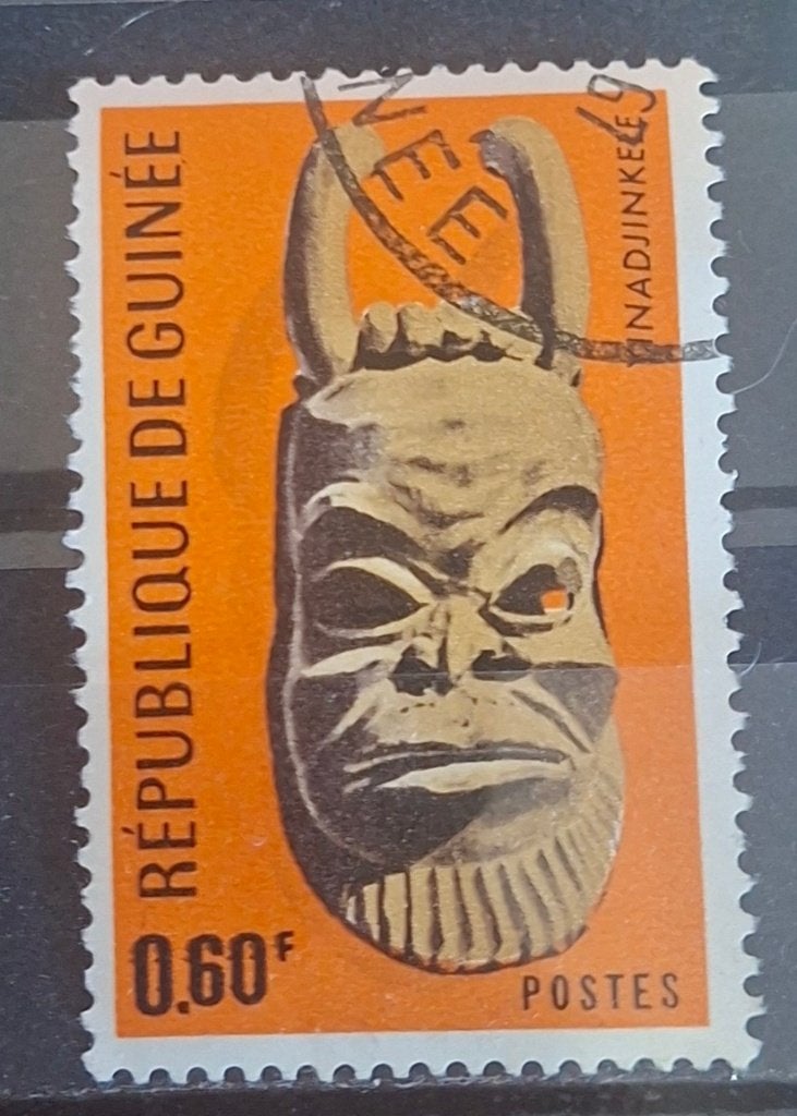 Postzegel - Guinee - Gestempeld - (B2-P10) (W57), Ophalen of Verzenden, Guinee, Gestempeld