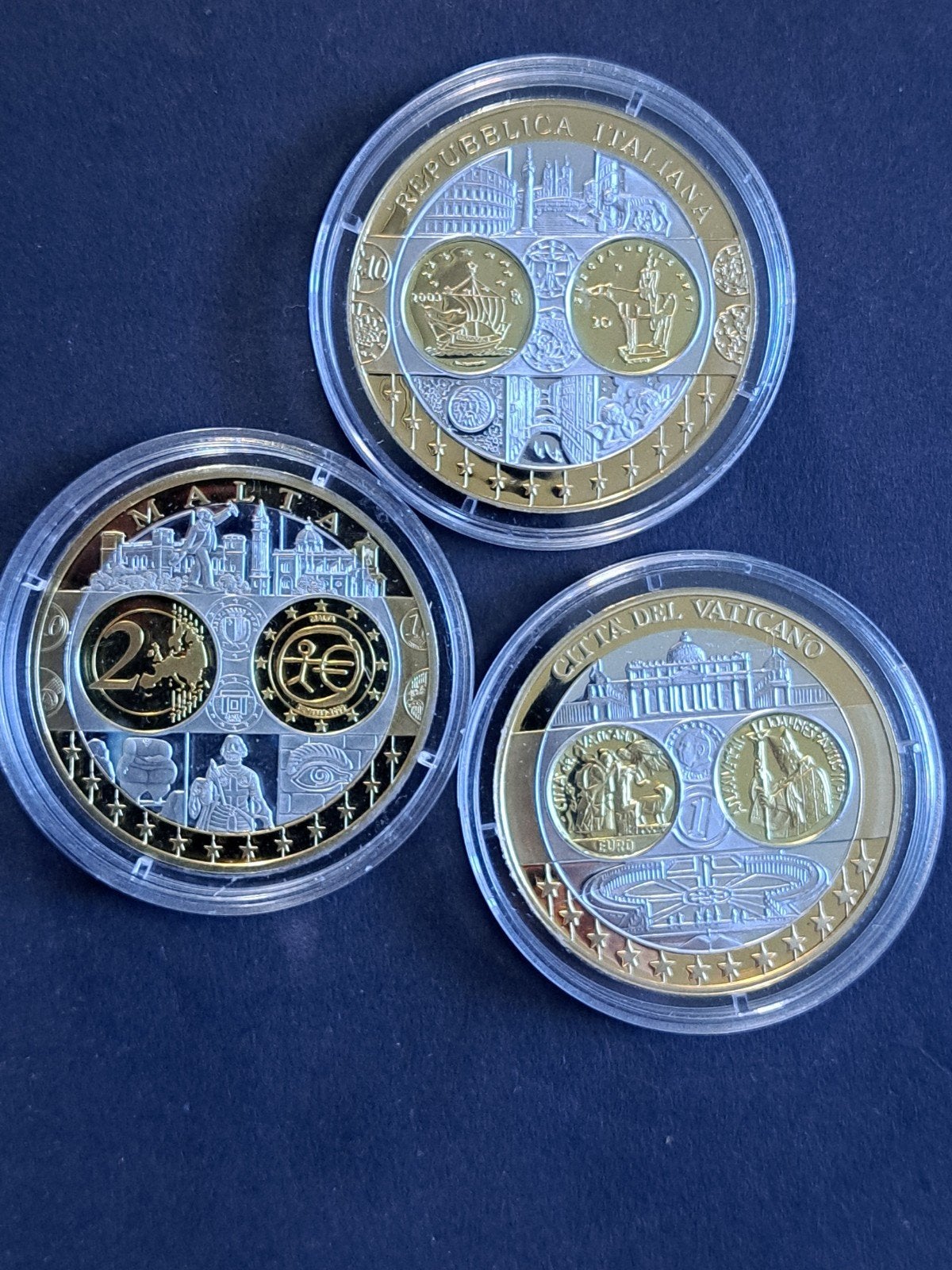 3 stuks Europa 20 gram puur zilver proof, Ophalen of Verzenden, Zilver