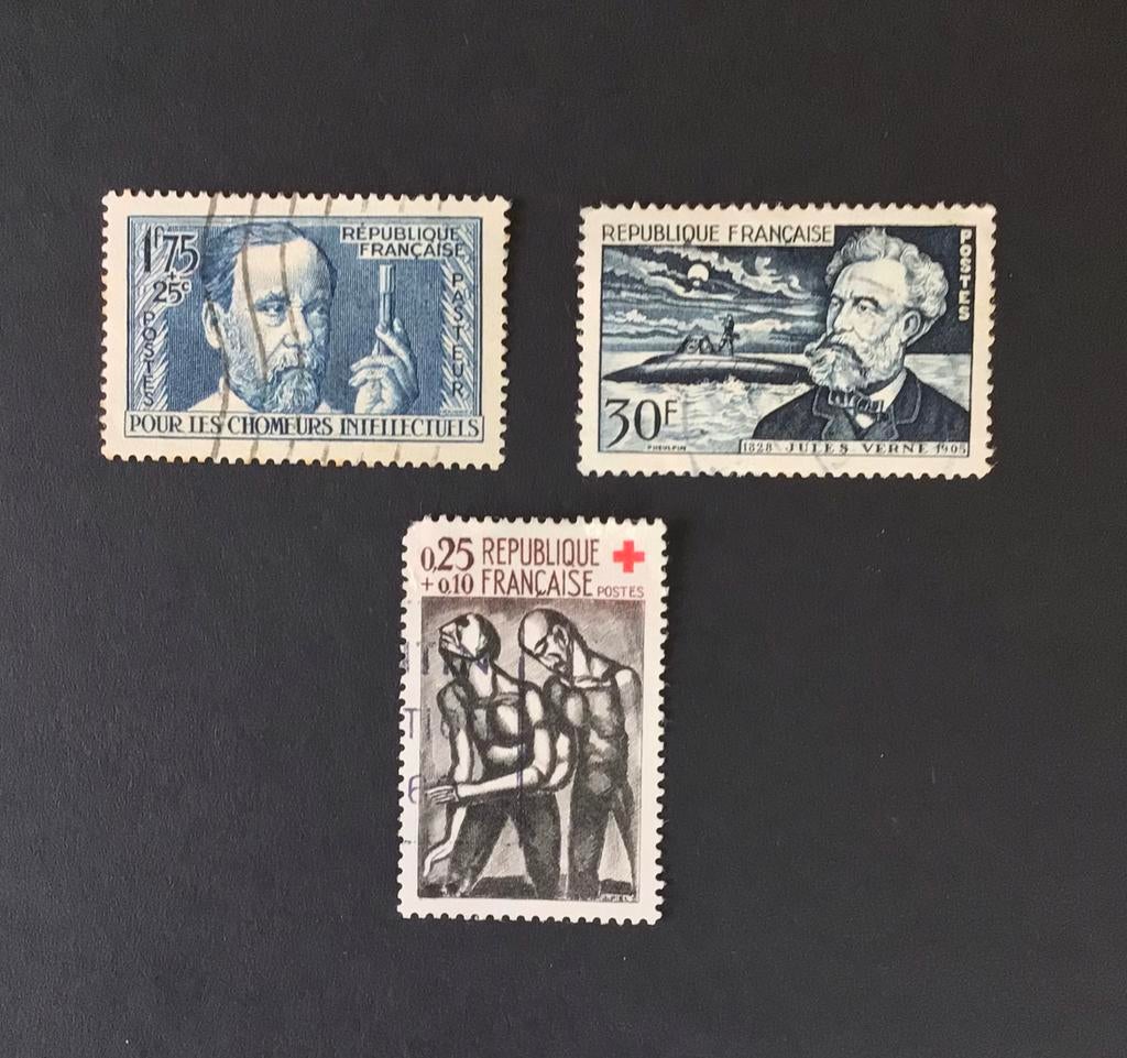 Postzegels Frankrijk / timbres exceptionnels - zie de foto’s, Postzegels en Munten, Ophalen of Verzenden, Gestempeld