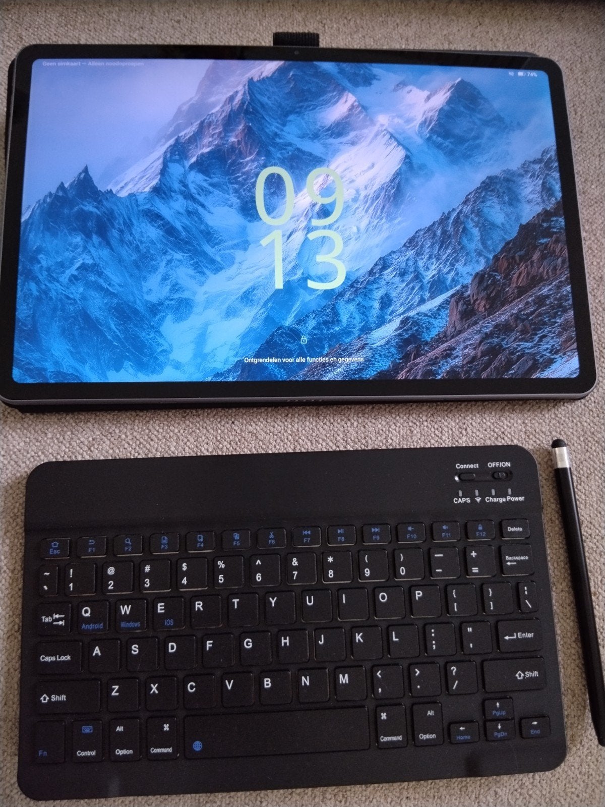 alldocube 13 inch Android 16 tablet in nieuwstaat!